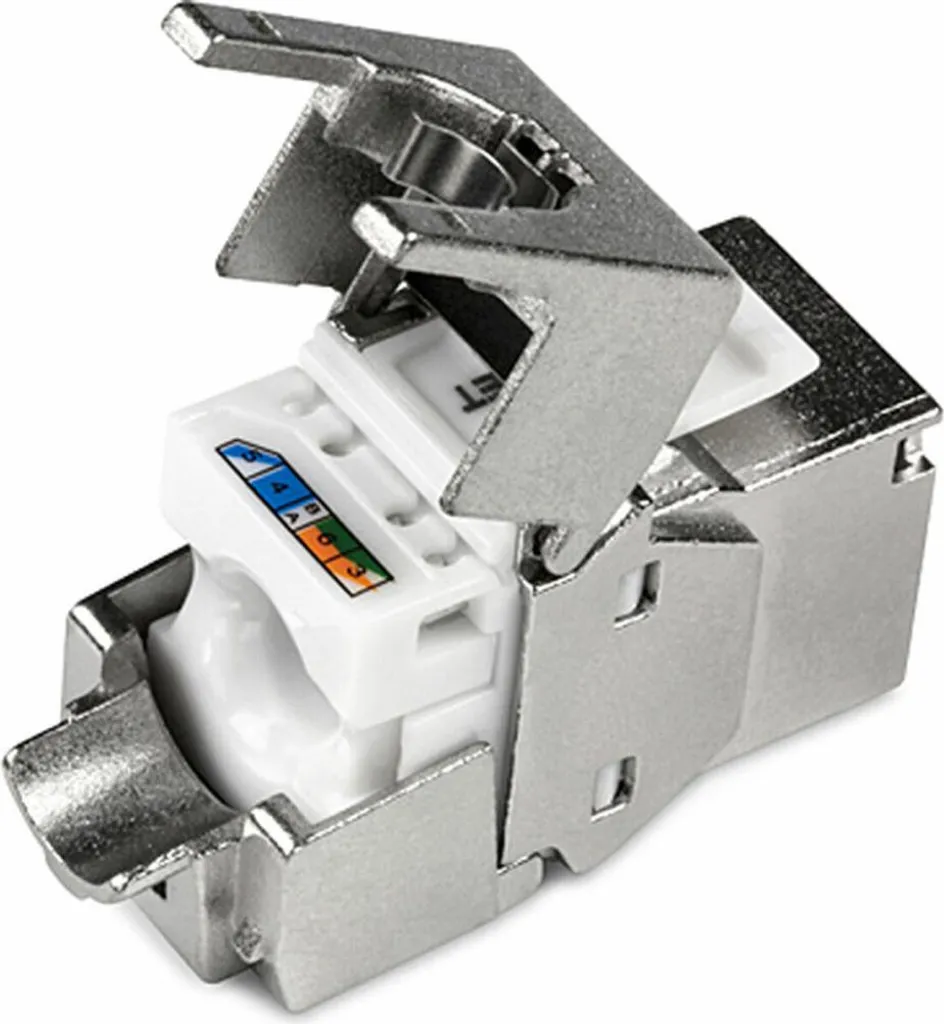 TRENDnet Prises Keystone Cat6A Blindées Lot de 6 Connecteurs RJ45 Métal