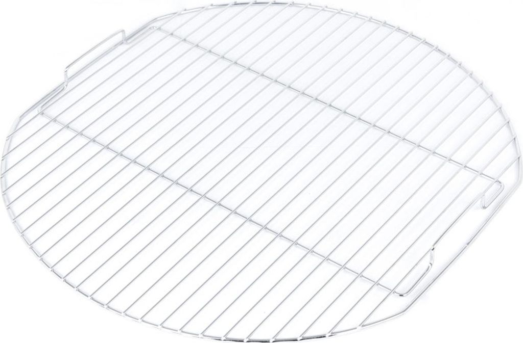 Grille de barbecue, ronde, diamètre 55 cm, en acier chromé Image du produit 