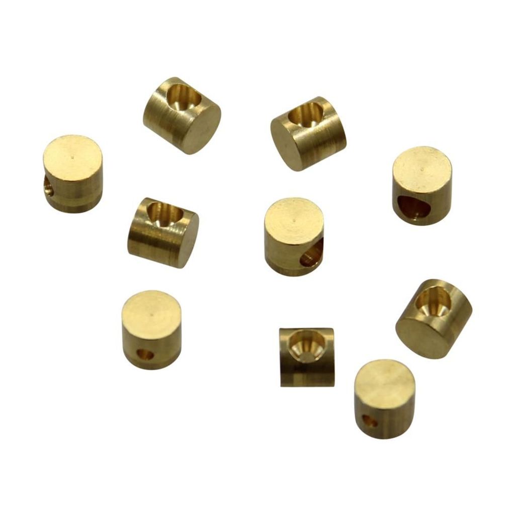 10x Bowdenzug Lötnippel 6x5,5 mm