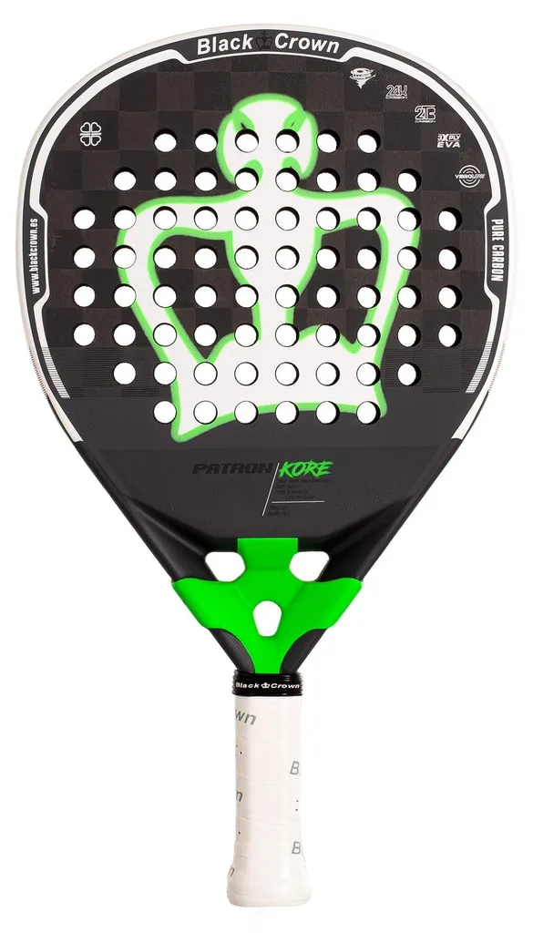 Raquette de padel Black Crown Patron Kore Multicolore - Carbone 12K