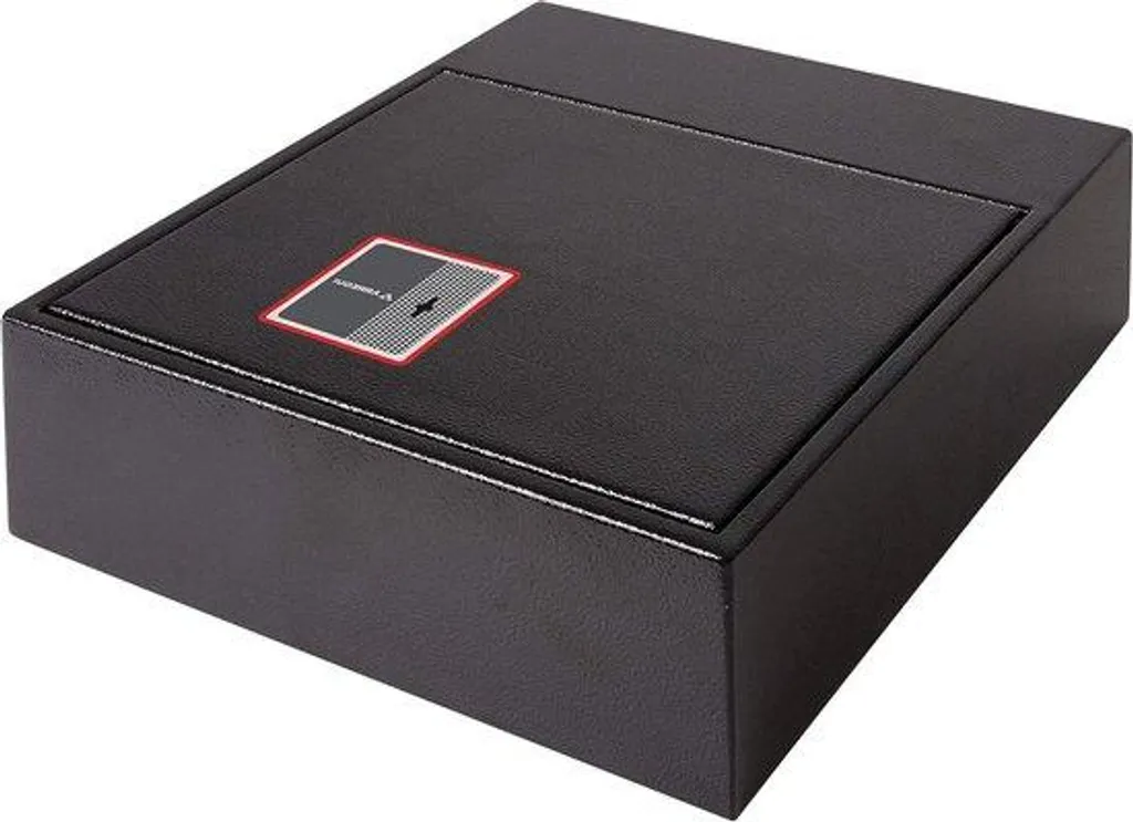 Tiroir coulissant sous bureau noir 11L - Rangement discret verrouillable