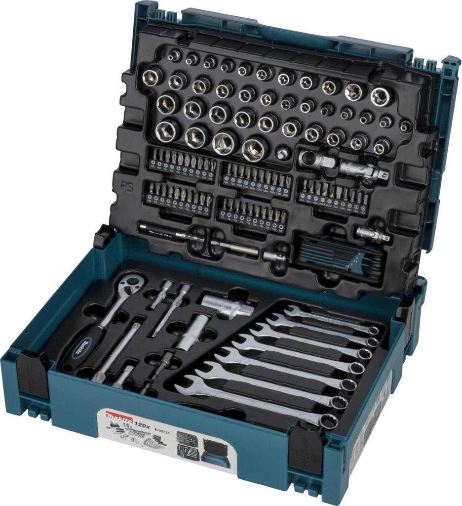 Makita E-08713 Werkzeug-Set 120-tlg. MAKPAC Produktbild 7