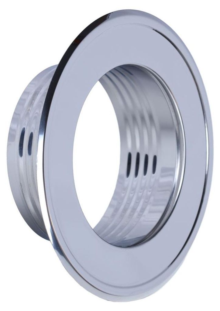 Edelstahl Wandrosette für Lüftungsrohr Ø 125 mm