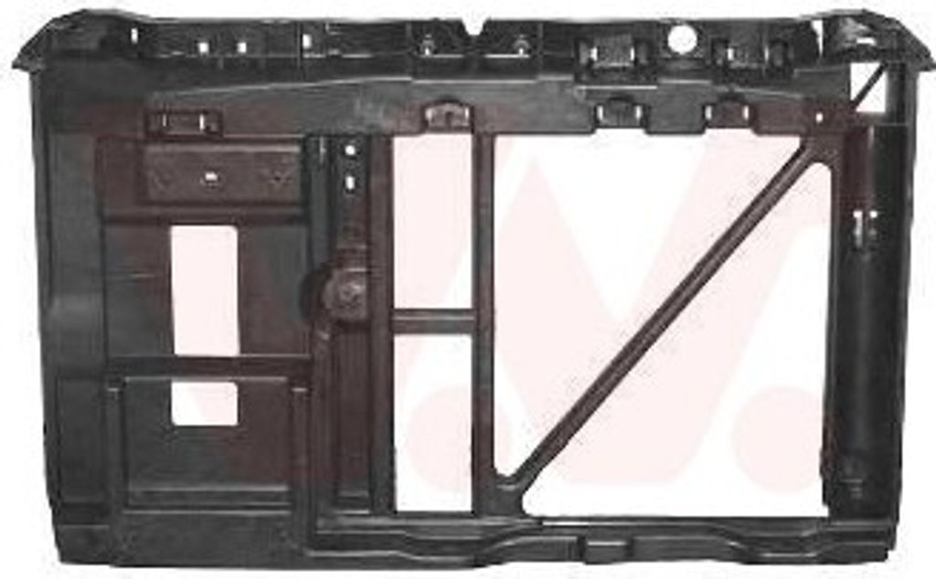 VAN WEZEL 0925667 Schlossträger Frontmaske passend für PEUGEOT 1007 (KM) Frontverkleidung