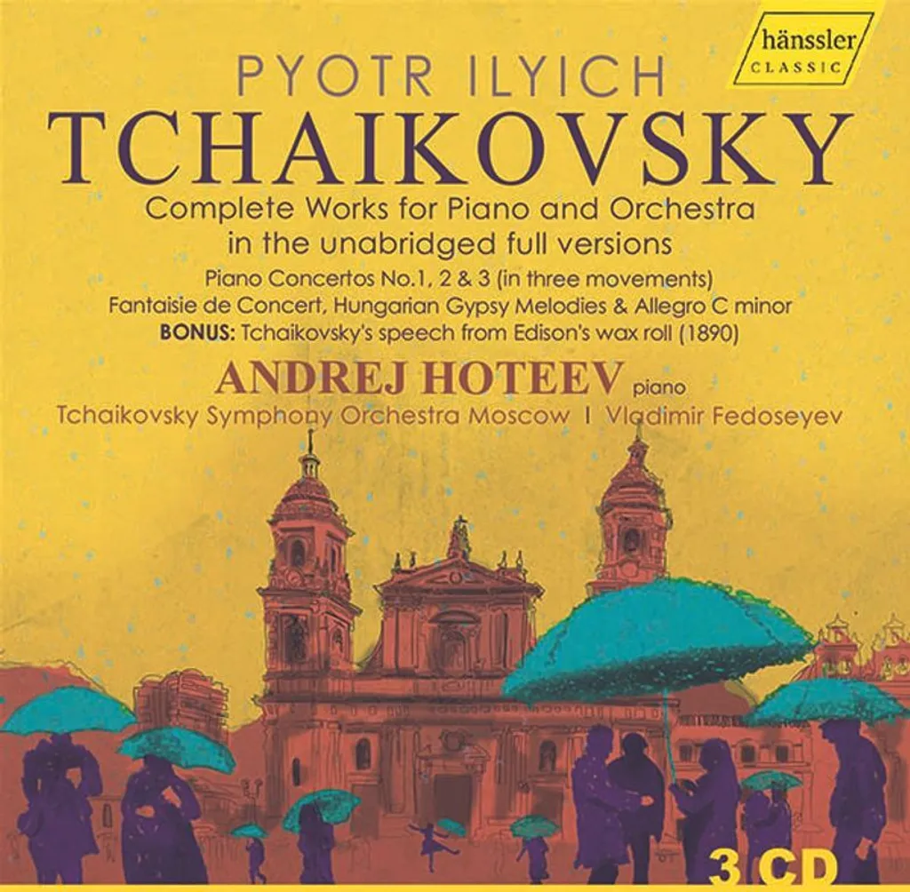 Coffret CD Tchaïkovski : Musique pour Piano et Orchestre en Version Intégrale
