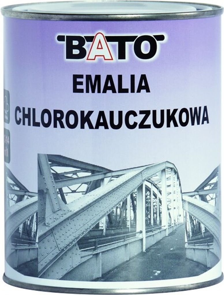 Chlórový kaučukový email na kov BATO RAL 9005 matný 0,8 l Obrázok produktu 