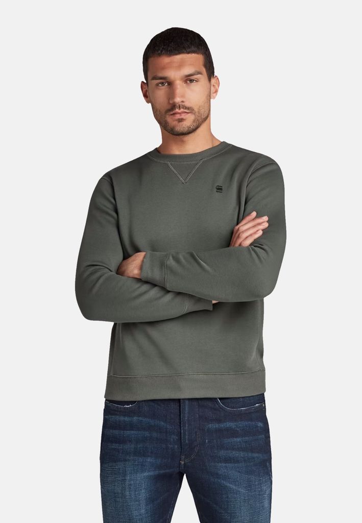 G-star Premium Core Sweatshirt Grau S Mann Grau S