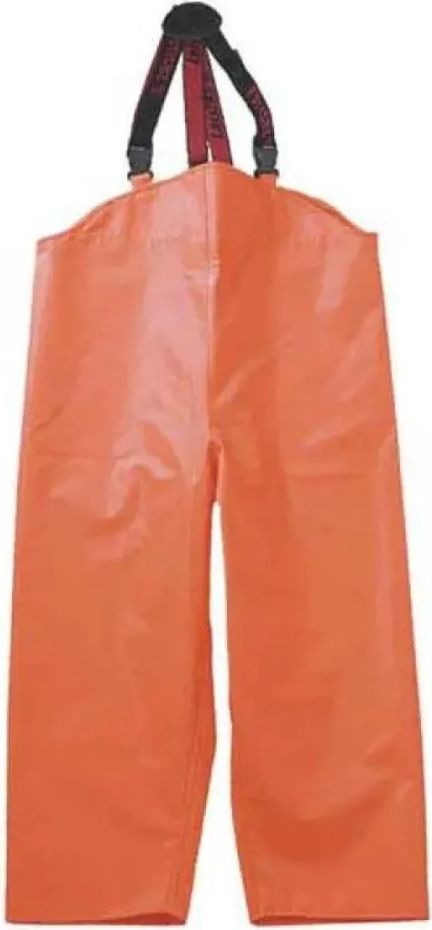 Restez au sec avec la salopette de pêcheur Lalizas Orange M Hommes