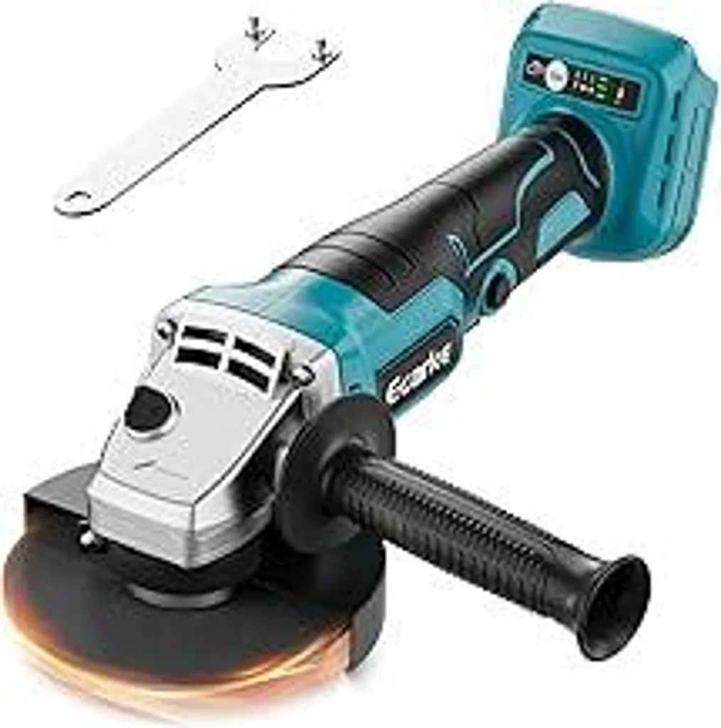 Recensione Smerigliatrice Ecarke 18V Brushless - Compatibile Makita