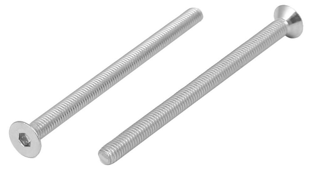 20 Stš¹ck DIN7991 M3x45mm 316 Edelstahl Senkkopfschrauben Flachkopf Innensechskant Kappe Schrauben