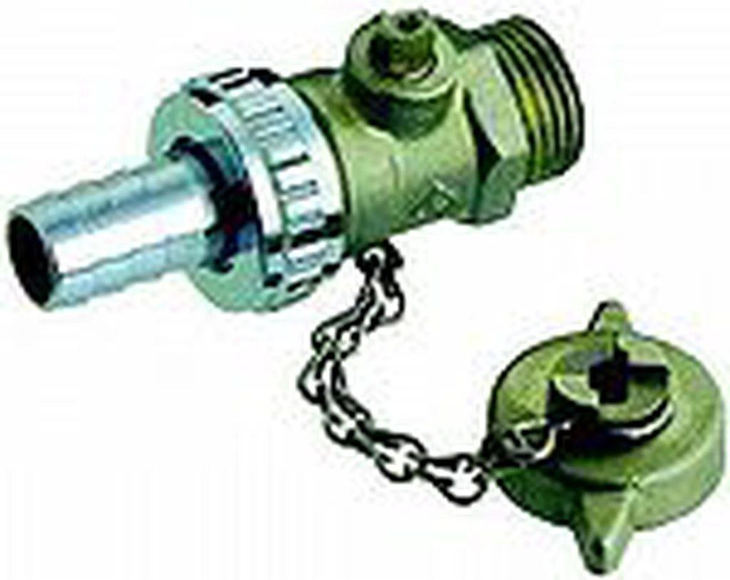 Aalberts Seppelfricke KFE Kugelhahn 1/2 mit Kappe Messing, 1 Stk.