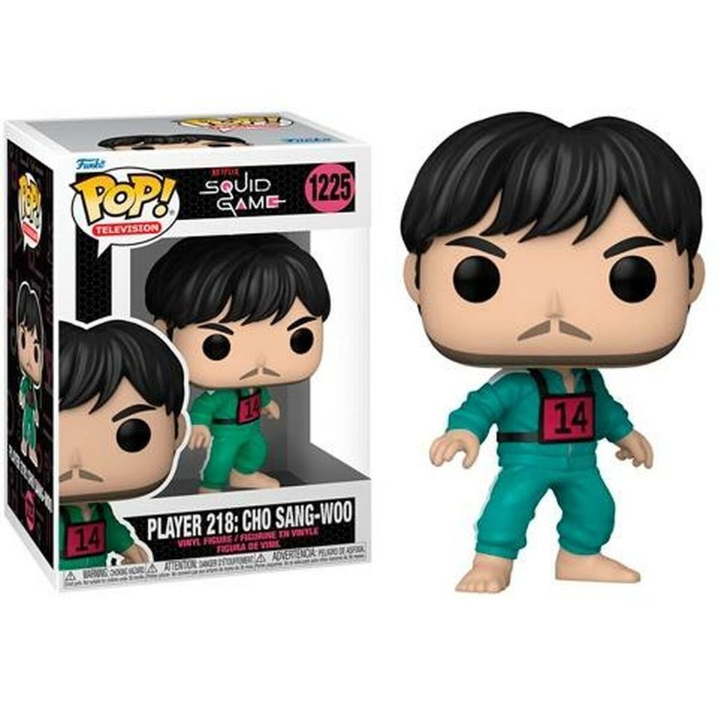 Squid Game Figurine vinyle Funko POP ! TV Sang-Woo 218 9 cm Image du produit 