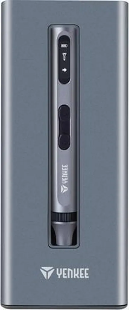 YENKEE YPT 01 Tournevis électrique de précision avec 20 embouts S2