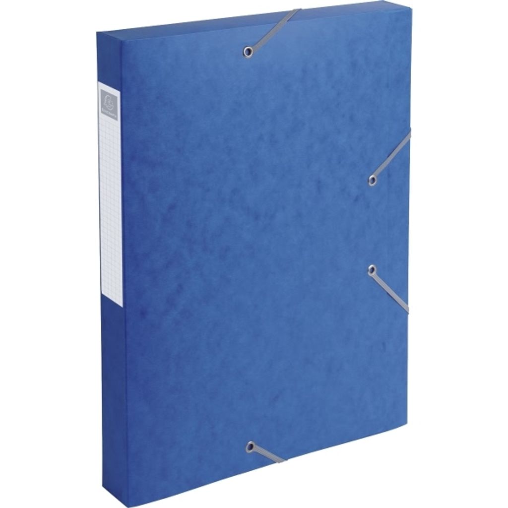 EXACOMPTA scatola di raccolta Cartobox, DIN A4, 40 mm, blu Immagine del prodotto 