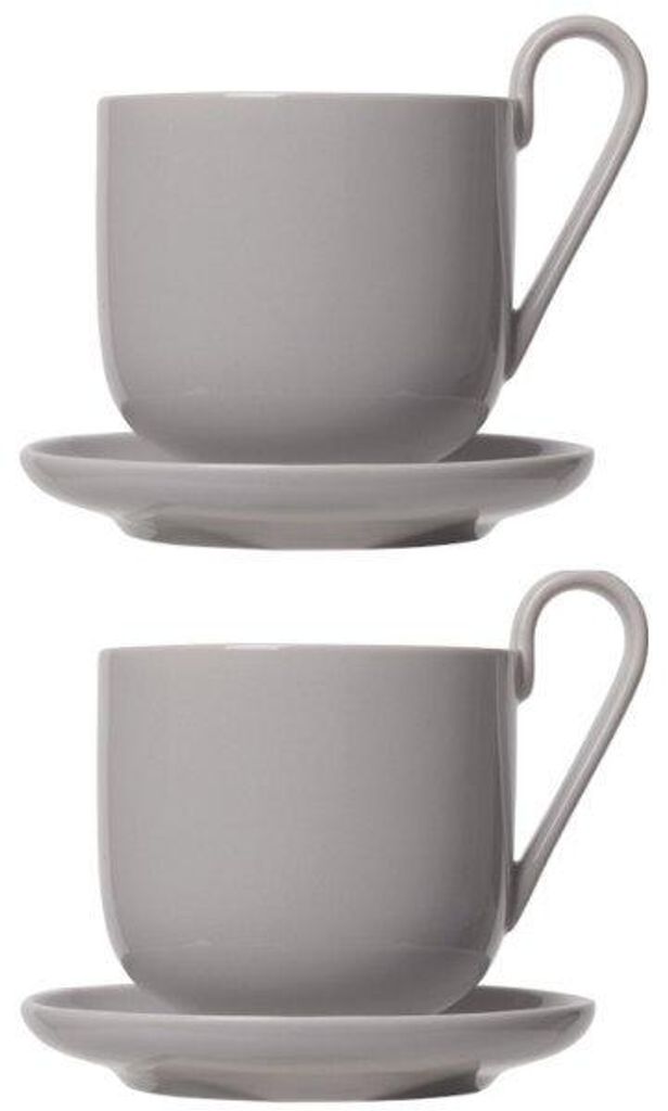 Blomus Kaffeetassen mit Untertassen Ro Mourning Dove Produktbild 