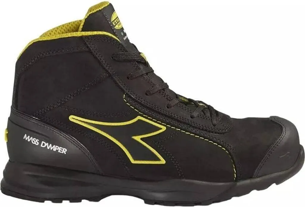 Bottines de sécurité montantes S3 Diadora Utility Mid Noir Taille 41 ESD