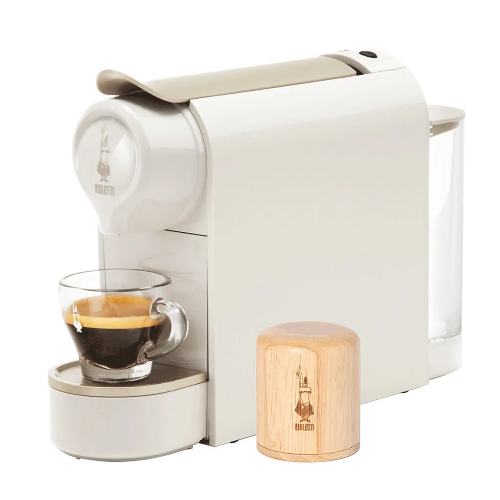 Cafetière à capsules Bialetti Gioia beige 0.5L expresso 20 bar