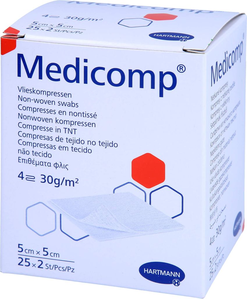 Medicomp Bl st 5x5, 25X2 St KOM Produktbild 
