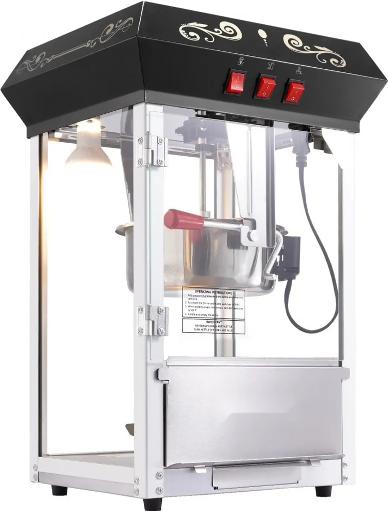 Machine à pop-corn professionnelle 8oz pour des soirées home-cinéma - 12