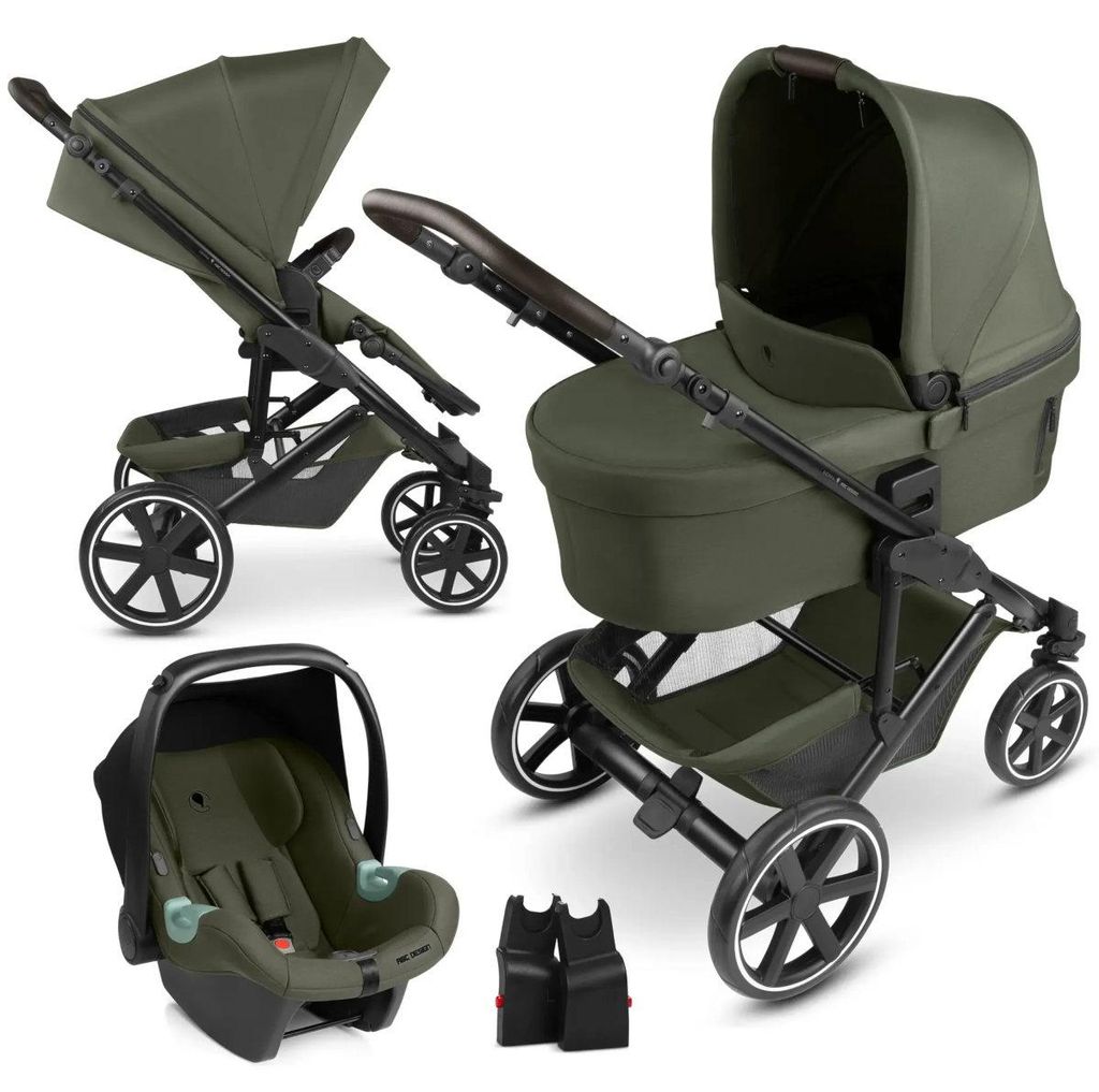 ABC Design 3in1 Kombi-Kinderwagen-Set Sierra All in