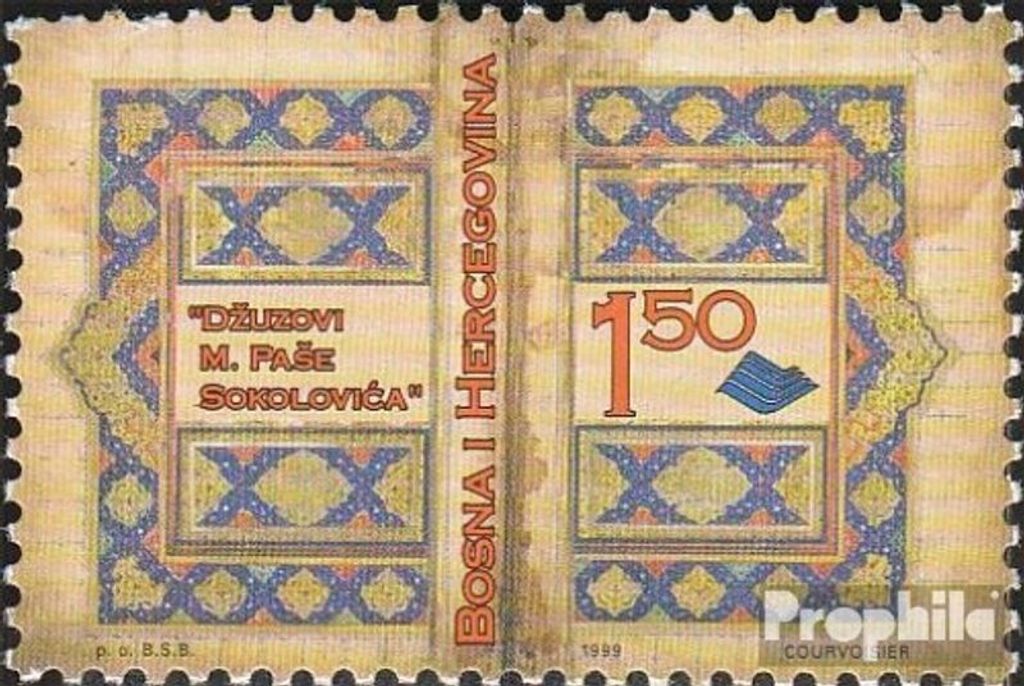 Briefmarken Bosnien-Herzegowina 1999 Mi 176 (kompl.Ausg.) postfrisch Geschichte der Religion