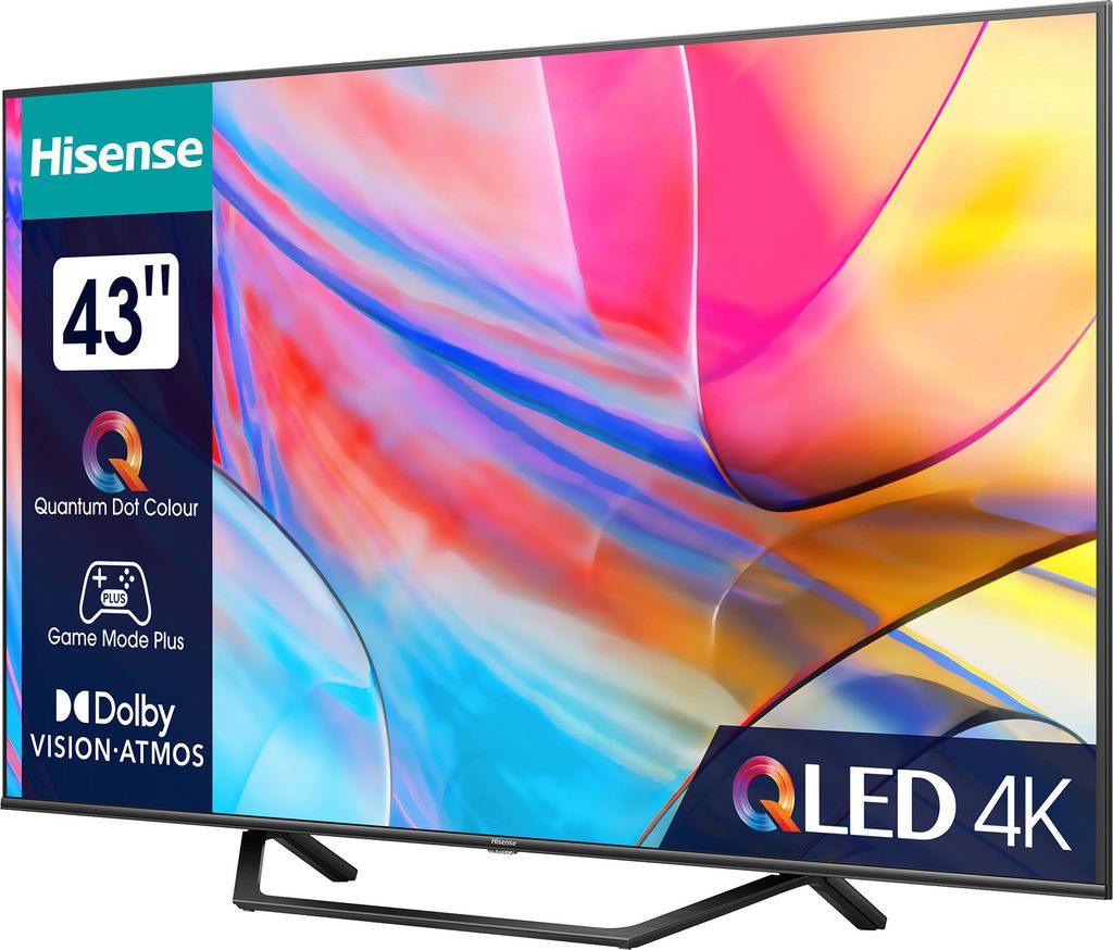 Fernseher 43 Zoll QLED 4K UHD Dolby VisionTAtmos Game Mode Produktbild 2