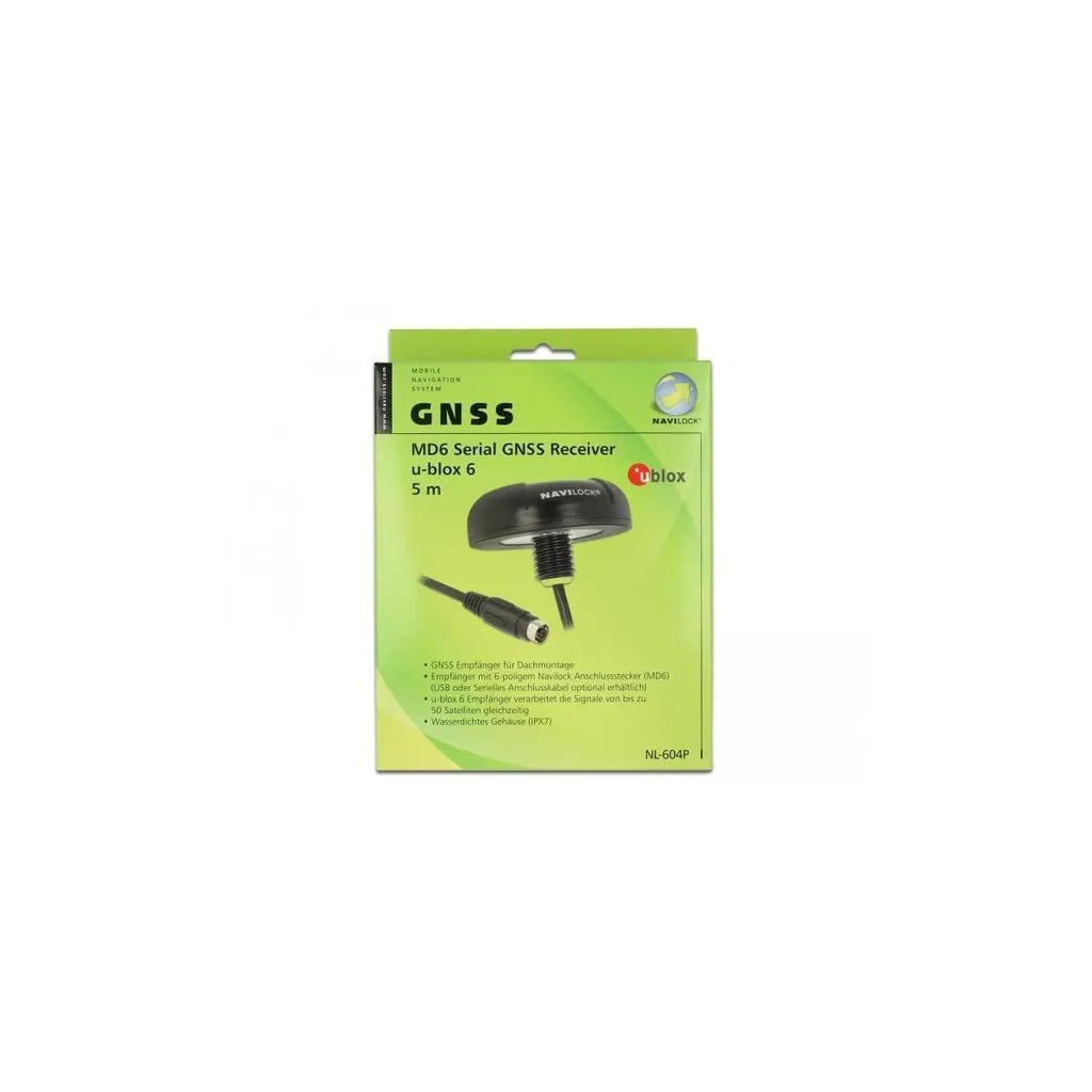 Modulo GPS Navilock 61842 NL-604P - Design Discreto, Performance Top