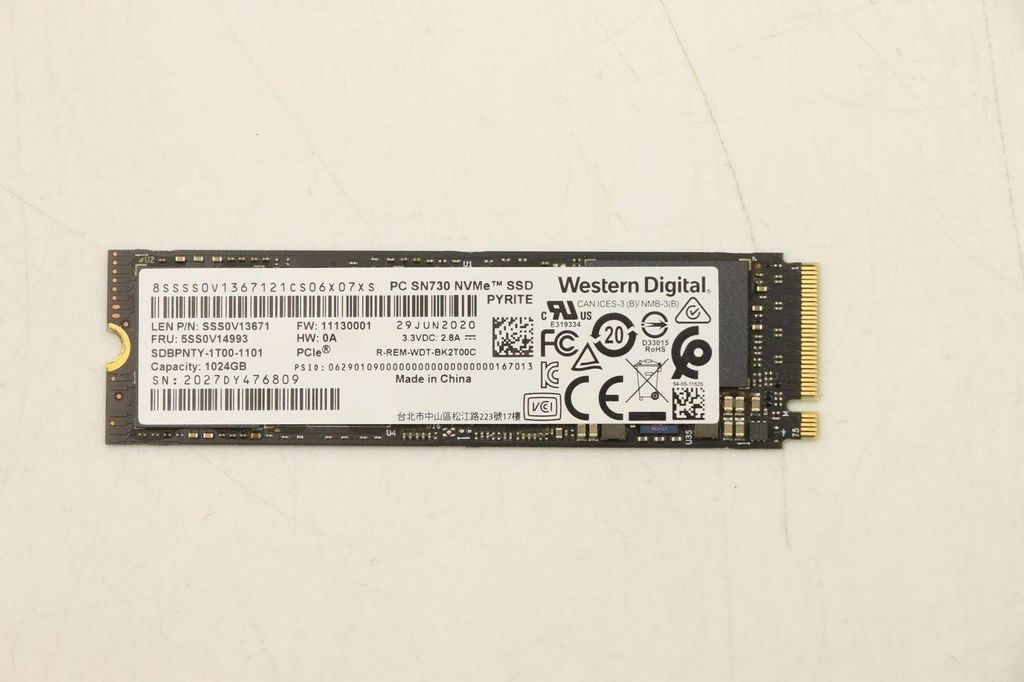 Lenovo Western Digital SN730 1TB SDBPNTY-1T00-1 (5SS0V14993)