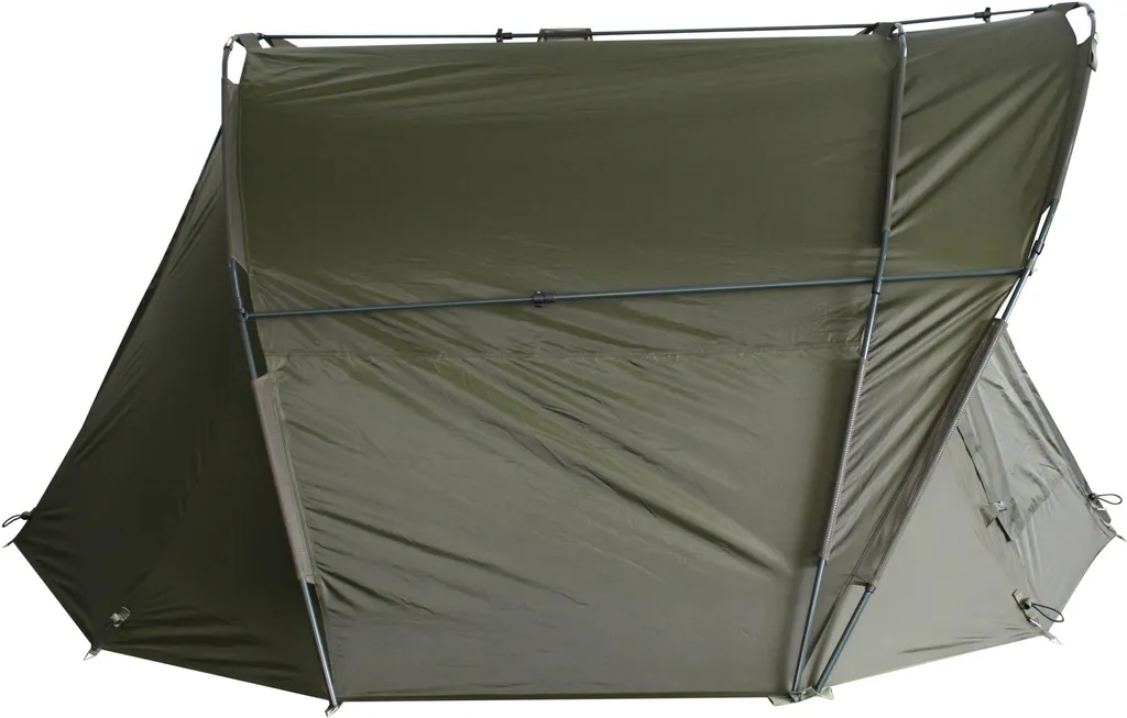 Tente de pêche anti-condensation MK Fort Knox Solid abri vent violent - 3