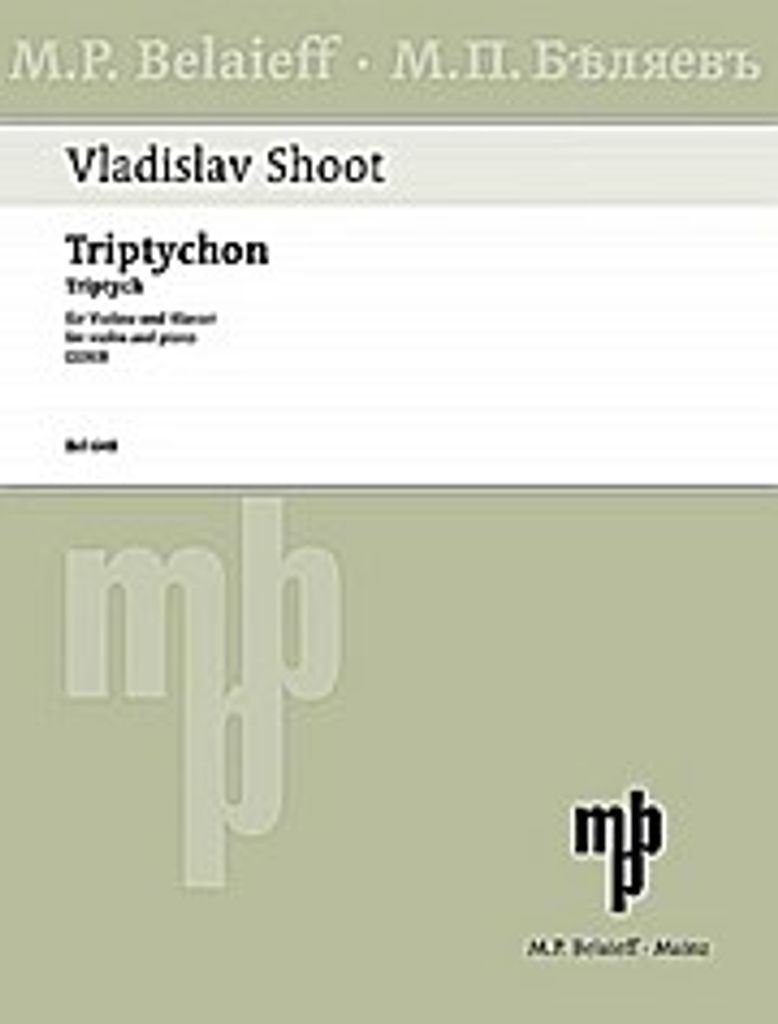 Triptychon :für Violine und Klavier