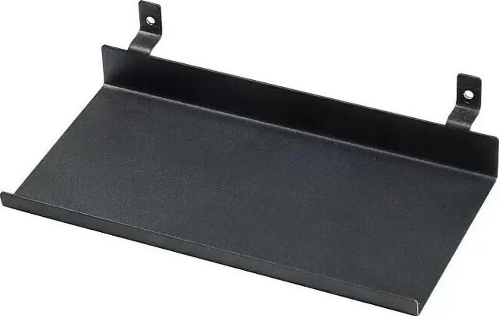 Solution Rangement sans Perçage : 3 Étagères Noires pour Mur Acoustique