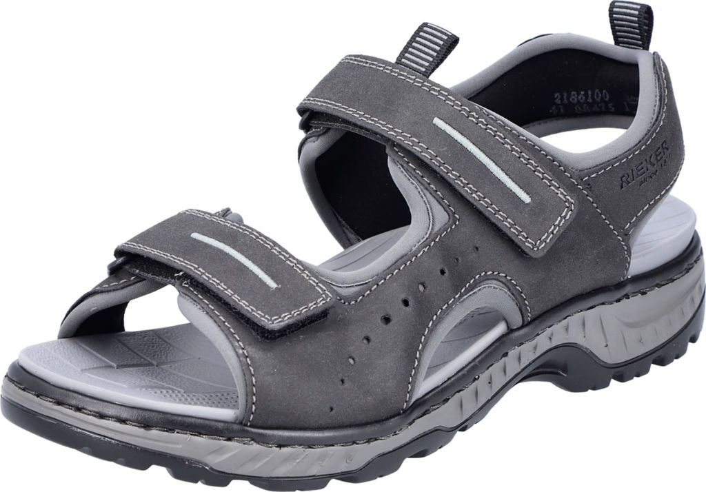 Rieker Trekkingsandalen Herren 31353738363839 Grau 42 EU