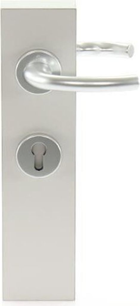 HOPPE Drückergarnitur TOKYO - auf Rosette PZ, 38 - 42, silber eloxiert