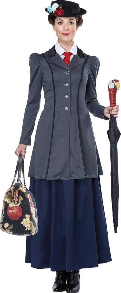 Costume da tata inglese taglia: S Immagine del prodotto 