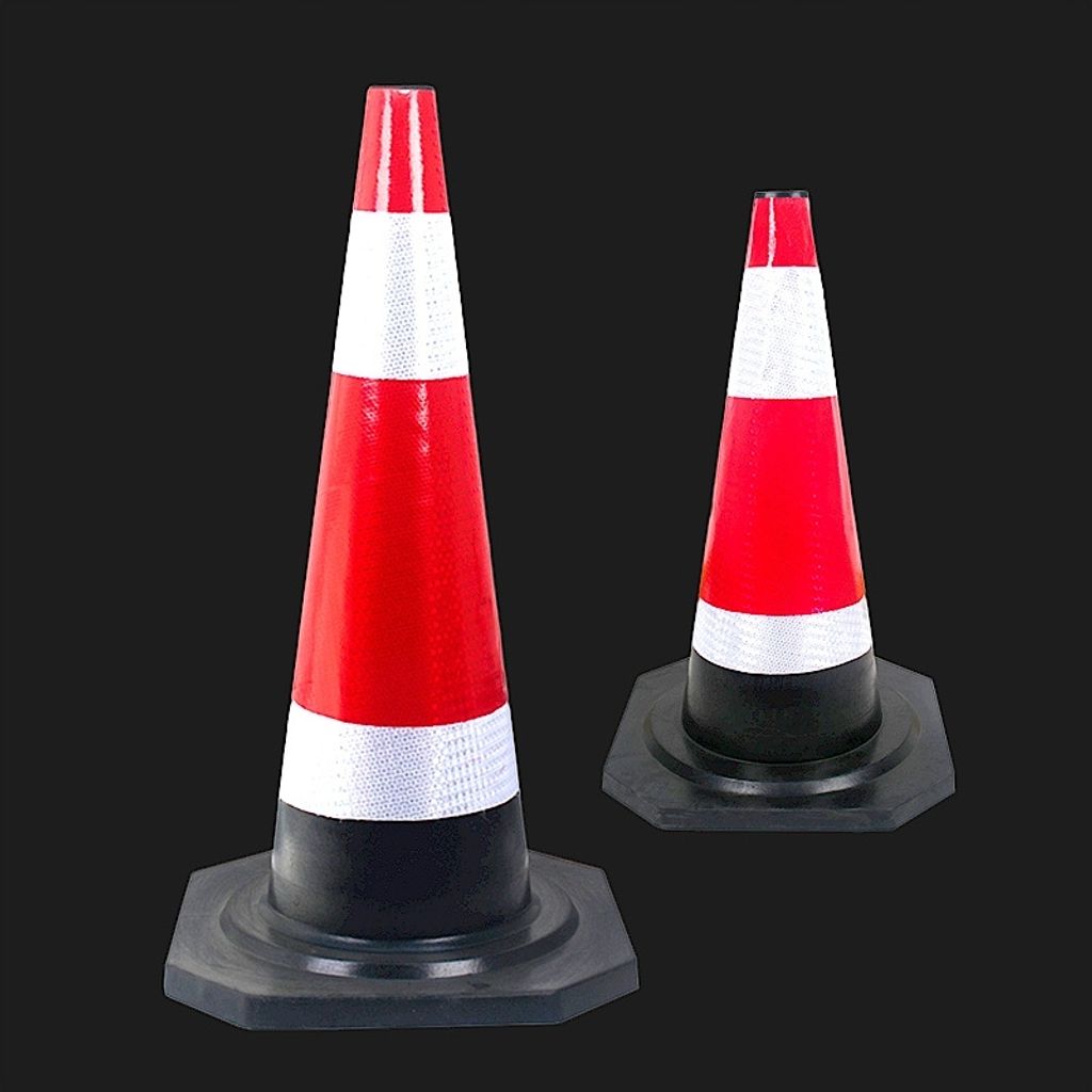 Rebiko Výstražný dopravní kužel, Směrové kužely 50cm Obrázek produktu 11