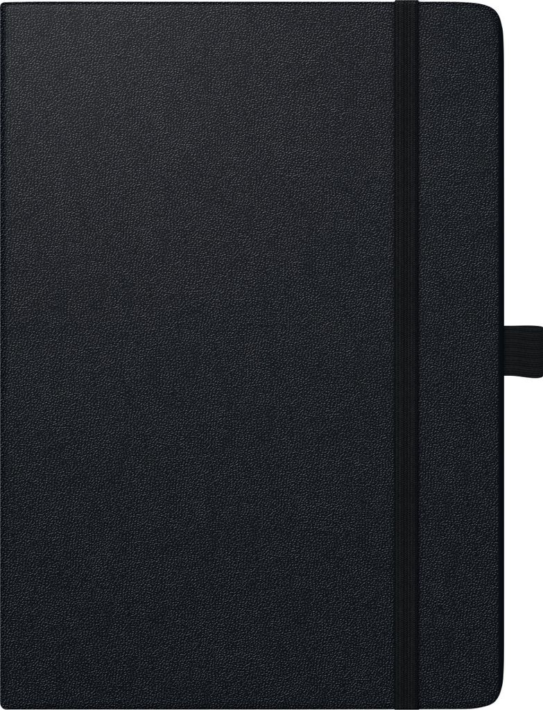 BRUNNEN 1079766907 Buchkalender Kompagnon Mod. 797 66 2027 168×240 mm, Kunststoff, schwarz