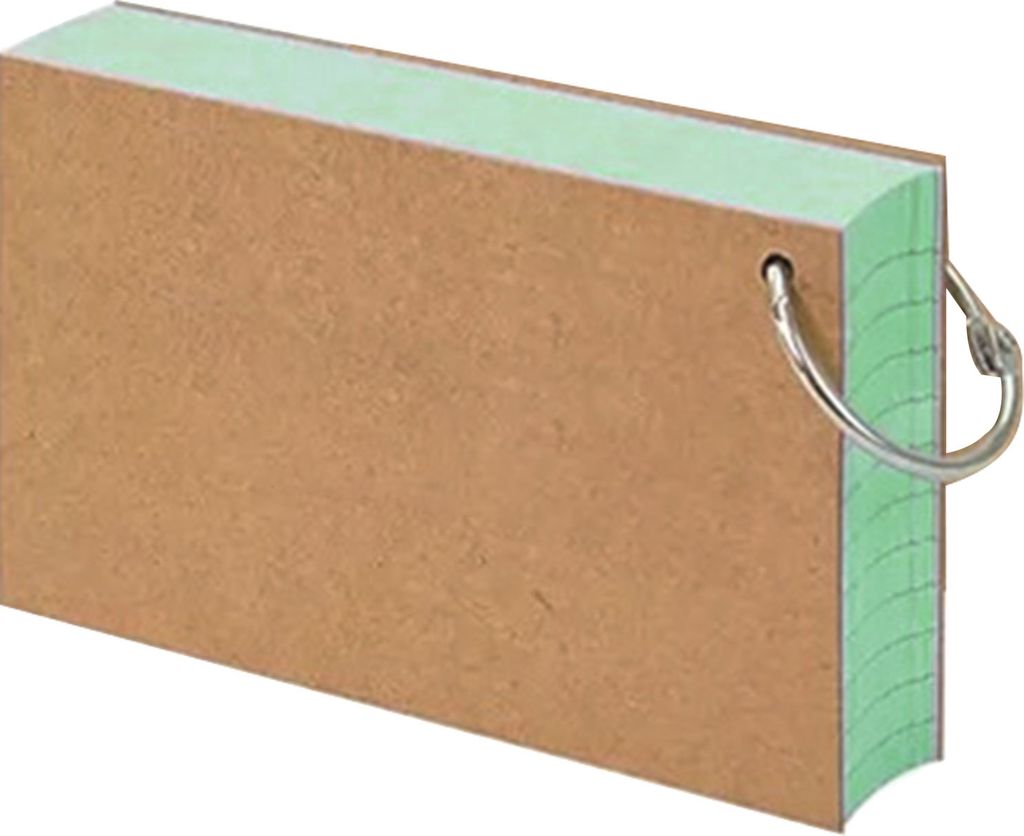 Farbige Karteikarten, Lernkarten mit Metallring, glattes Schreibgefühl, verdicktes Papier, kein Ausbluten der Tinte, Notizkarten, linierte Lernkarten