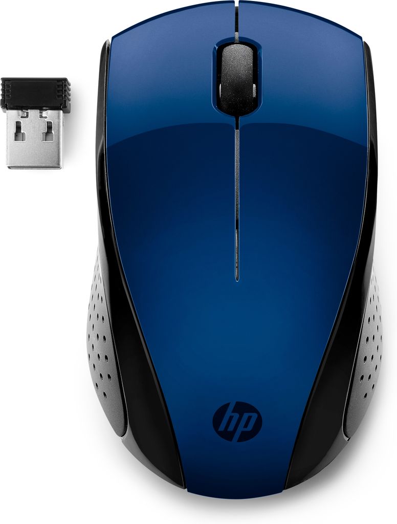 HP Wireless-Maus 220 (Lumiere Blue), Beidhändig, RF Produktbild 