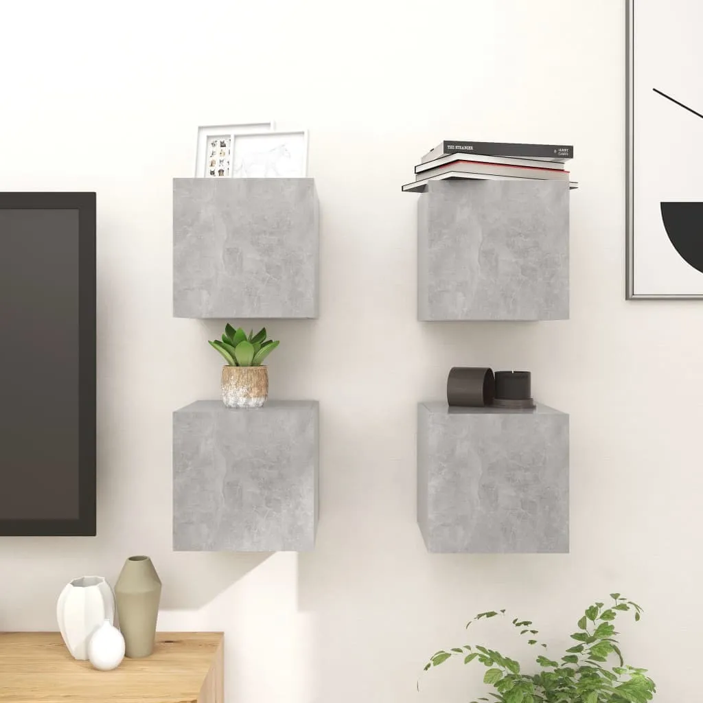 Tendenza Grigio Cemento: Mobile TV Maison Exclusive 4 Ante 30,5cm