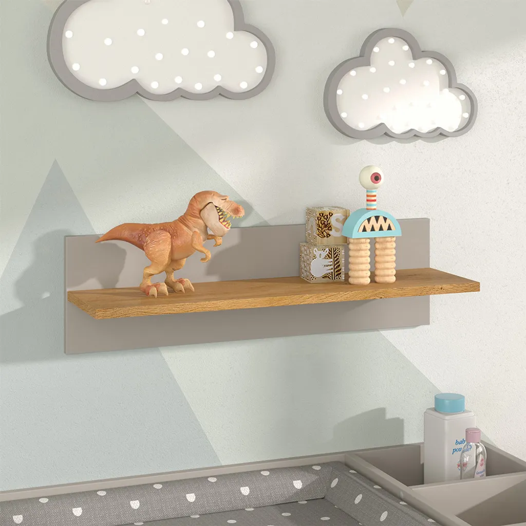 Tablette murale moderne Vitalispa Malia 70 cm en coloris Cachemire 52107 - 5