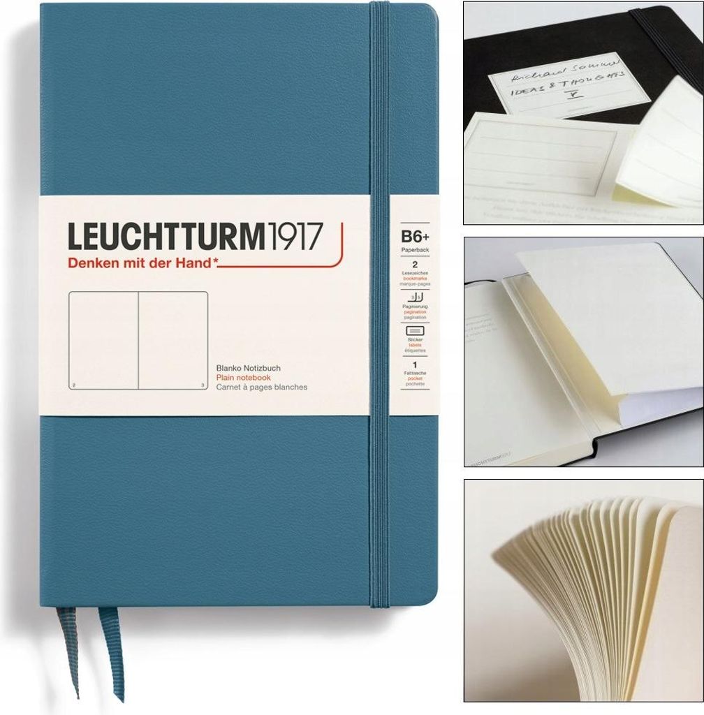 LEUCHTTURM1917 Notizbuch Hardcover B6 glatt