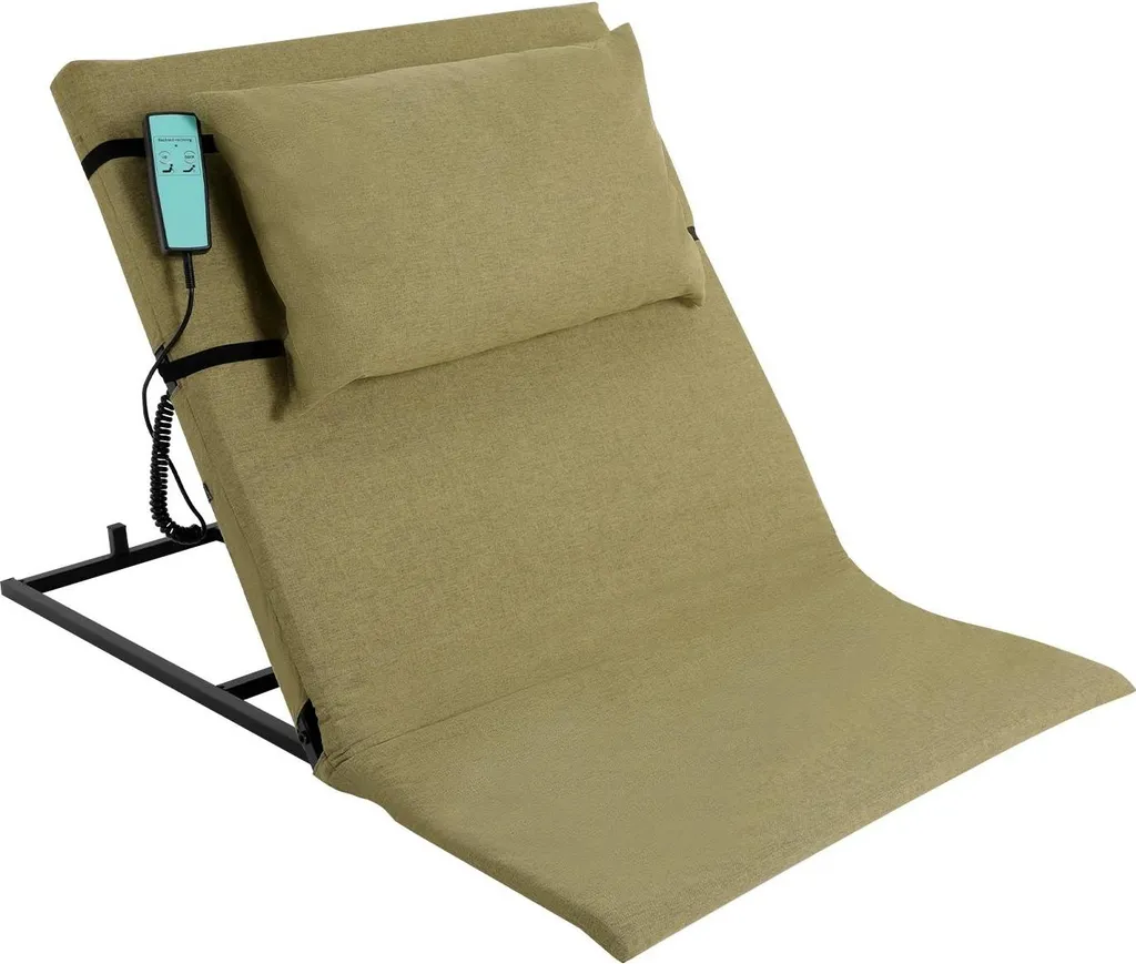 Lève-dos motorisé 300kg pour massage, angle 2 à 80° robuste et vert