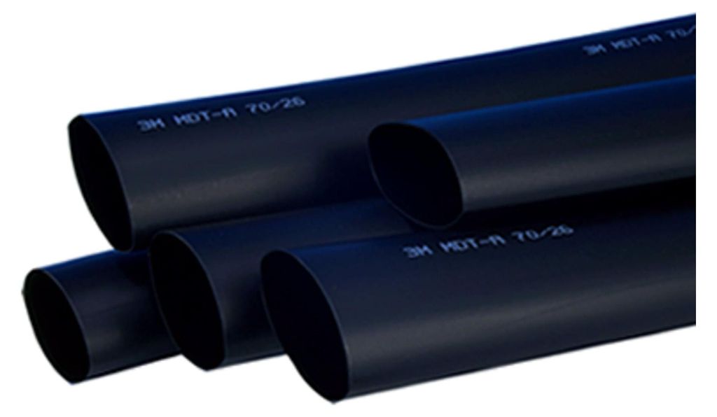 3M Deutschland Warmschrumpfschlauch dünnw 39/13 mm, schwarz Produktbild 