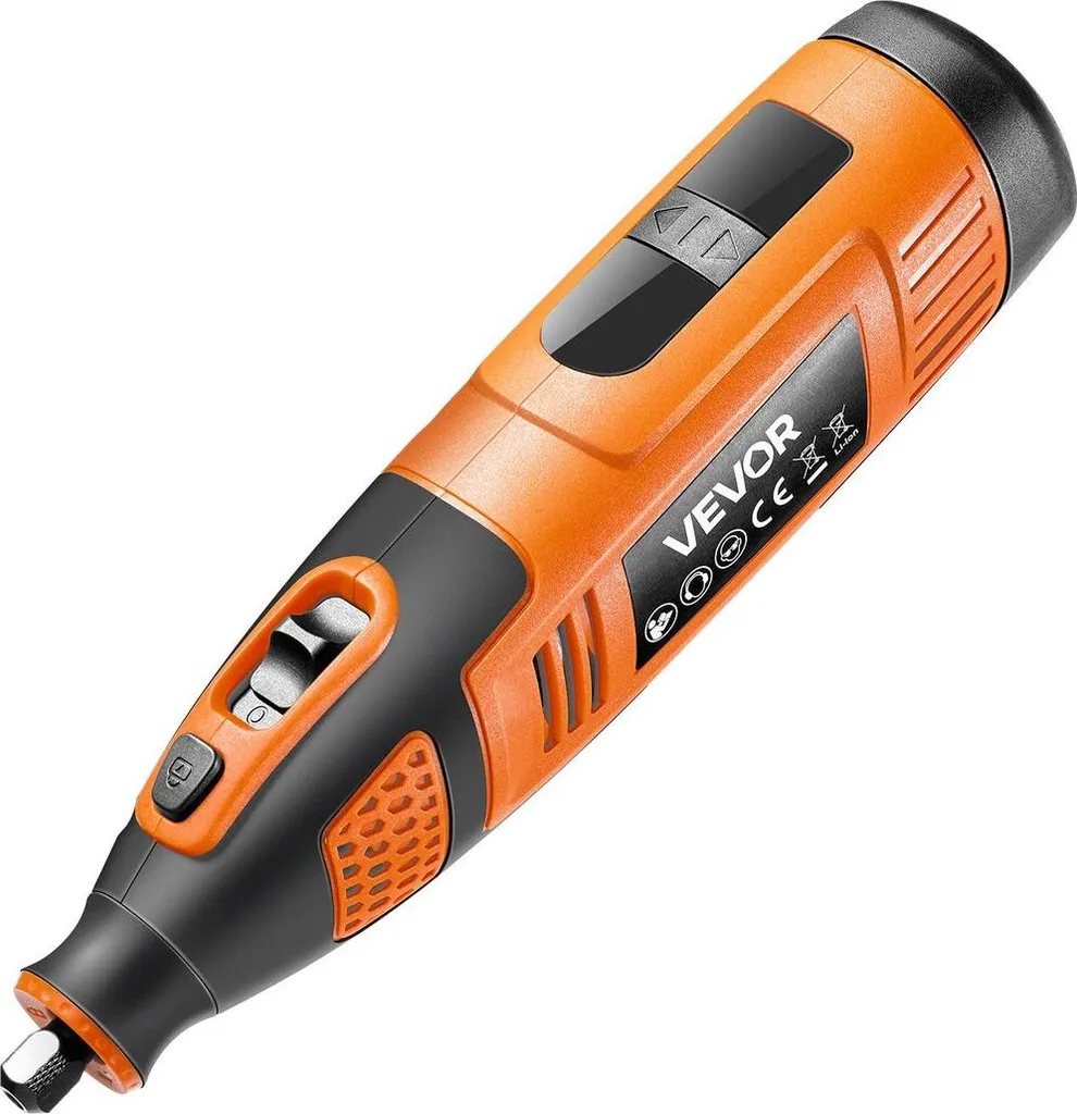 Kit utensili rotanti senza fili da 119 pezzi, mini utensile rotante portatile DC12V, 28 livelli di velocità 5000-32000 giri/min, utensili multiuso fai da te per incisione, levigatura, lucidatura, intaglio, taglio, lavori artigianali fai da te