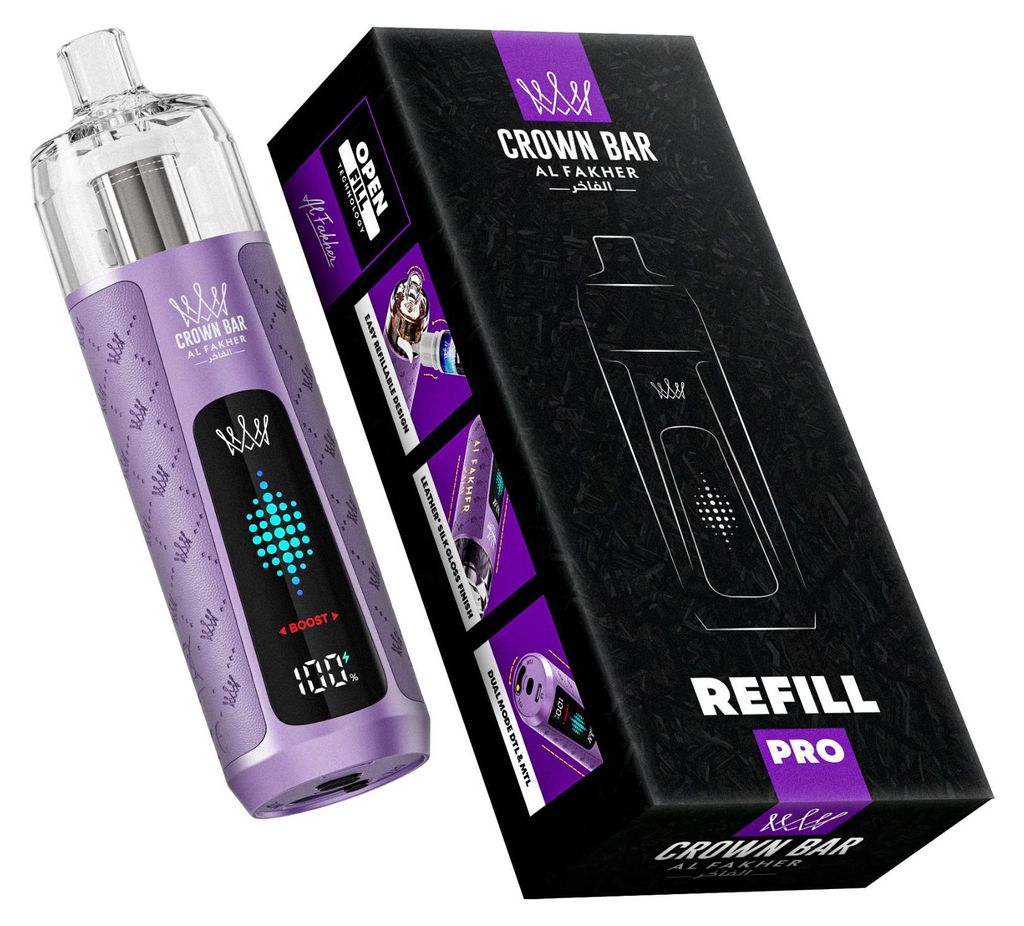 Al Fakher Crown Bar Refill Pro Akkuträger – Produktbild 