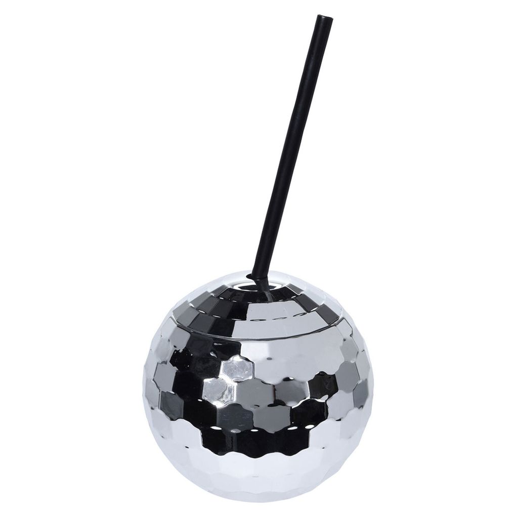 24x gobelet boule avec paille Drink Party Silvester Party Image du produit 