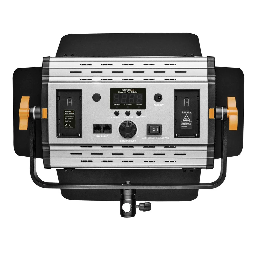 Panneau LED 4200LM variable Niova 600 Plus Walimex pro pour Studio
