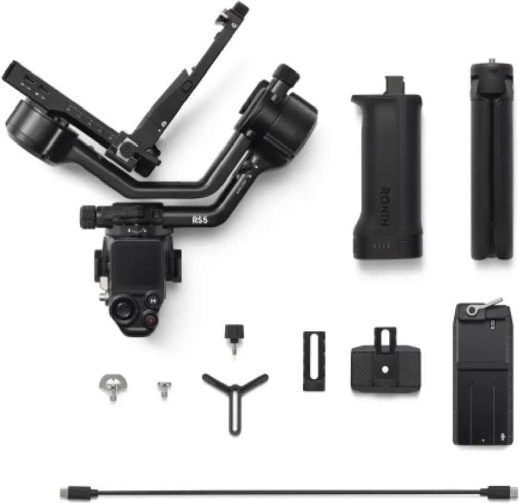 DJI RS 5, Ręczny stabilizator do kamery, Aluminium, Czarny, Zdjęcie produktu 
