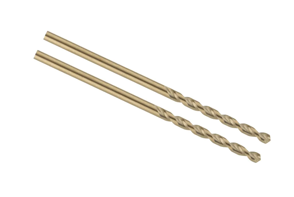 Set 2 Punte DEWALT 2mm HSS-Cobalto - Foratura Acciaio Inox Professionale
