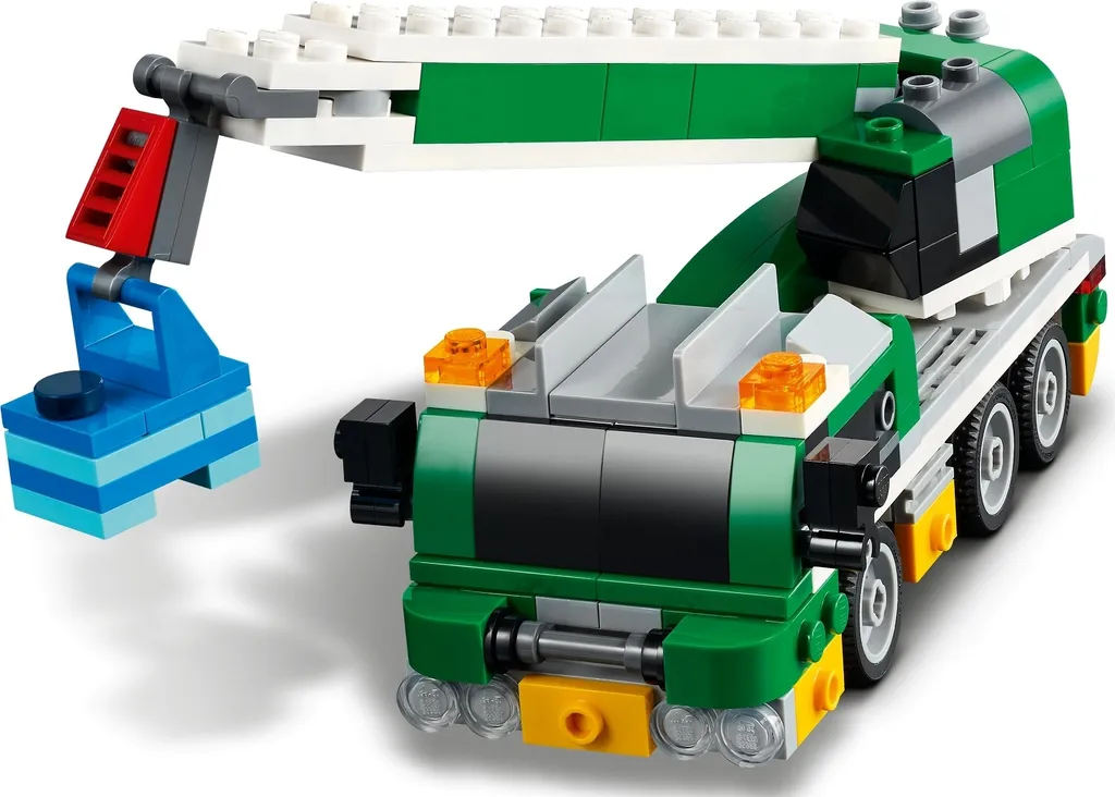 Jeu de construction camion de transport LEGO Creator 3 en 1 modulable - 32
